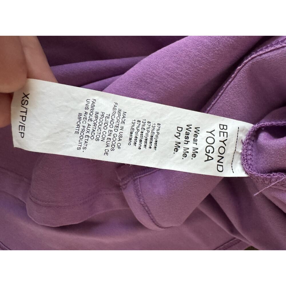 Beyond Yoga Icon Midi Dress Women’s XS Purple Spacedye Stretch - Picture 9 of 11